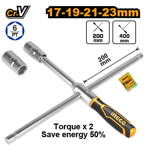 Ingco Size 16 inch Rapid Cross Wrench | HRCW40231 Ingco